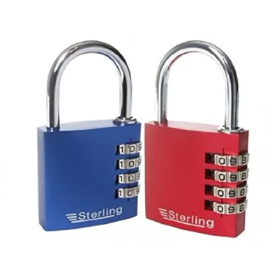 Image of Sterling CPL141 Combination Padlock, Aluminium, 40mm