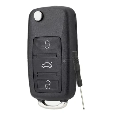 Image of For Volkswagen Transporter MK6 Key Fob Polo Seat Leon Skoda Octavia VW Touran Golf Keys Passat 3 Buttons with Screwdriver