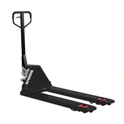 Image of BiGDUG Essentials Pallet Truck 2500kg Capacity Fork Size 550w 1150d mm UK &amp; Euro Pallets PU Wheels (Black)
