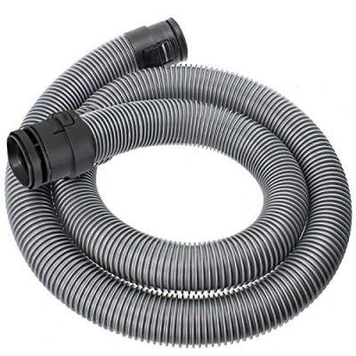 Image of SPARES2GO 2.0m Pipe Hose Compatible with Miele C1 Classic Junior Ecoline Powerline Vacuum Cleaner (38mm, Silver)