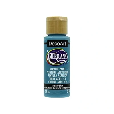 Image of DecoArt Acrylic Paint for Arts and Crafts, Moody Blue, One Size