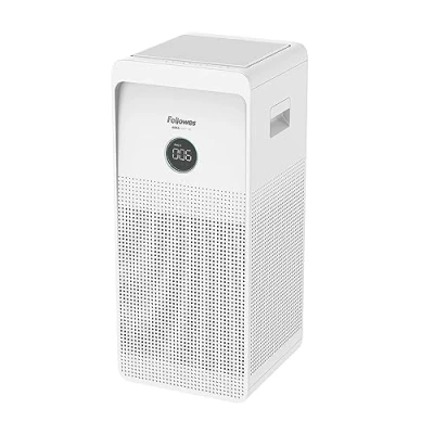 Image of Fellowes Air Purifier for Office Use AeraMax SE Ultra Quiet with H13 HEPA Filtration &amp; Real Time Quality Display Room Size 50m² 80m² Removes 99.95% of Smoke, Odours, Pollen