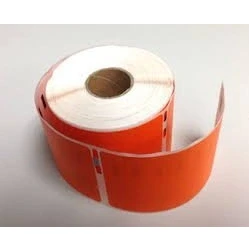 Image of MAILERPRO 10 x 99014 Orange Address Label Rolls Compatible for Dymo LabelWriter &amp; Seiko Turbo SLP Printers 54mm 101mm 220 Labels per Roll