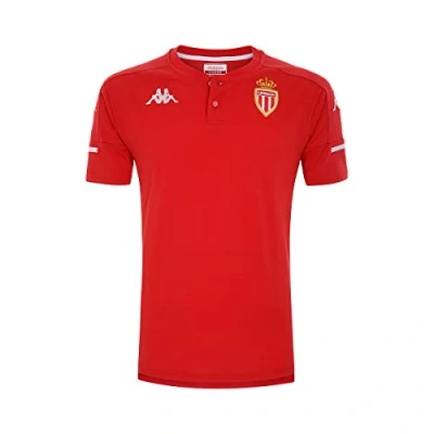 Image of Kappa ANGAT 4 AS MONACO T Shirt Mixted Child Red/White