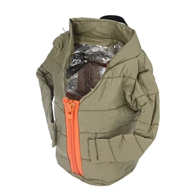 Image of Beverage Jacket, Insulated Can Cooler, Canned Drink Jacket Beer Cover, Bottle Holder for Cans or Bottles Decoration, Creative Coats, Double Layer Insulation Covers(#3)