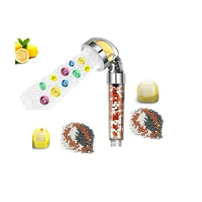 Image of Filtered Shower Head with Vitamin C Filter Powerful Remove Chlorine Softens Hard Water