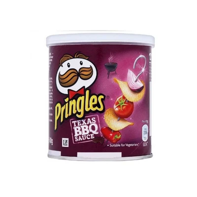 Image of Pringles Texas BBQ Crisps 12x40g