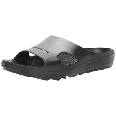 Image of Spenco Men&#039;s Fusion 2 Fade Slide Sandal, Grey, 8 UK