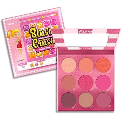 Image of RUDE Blush CRUSH 9 Color Palette