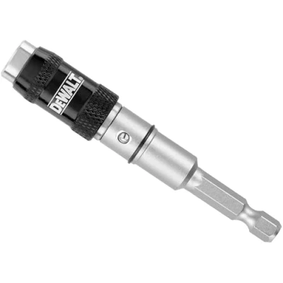 Image of DEWALT DWPVTHLD Pivoting Bit Tip Holder with Ring, Silver