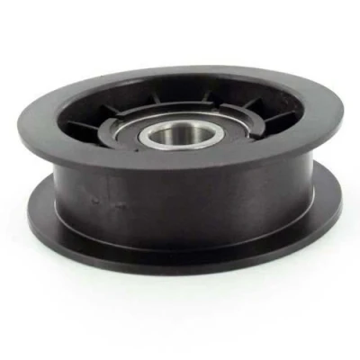 Image of GGP Castelgarden and Adjustable Chamfer Flat Pull Pulley Bearing for Machines SD98 SD108. Replaces original: 25601554/0 125601554/0. Dimensions: Ext: 85,7 mm Internal Diameter 17 Height: 27