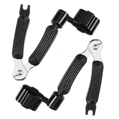 Image of Guitar String Winder,2 PCS 3 In 1 Winder Cutter and Bridge Pin Puller Repair Tools Acoustic Electric Tool for Guitar,Bass,Violin,Ukulele