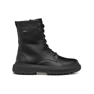 Image of Geox Women&#039;s D Lamidie + Grip ABX Ankle Boot, Black, 3 UK