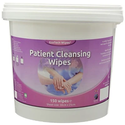 Image of ECOTECH 706072 Patient Cleansing Wipes (Pack of 150)