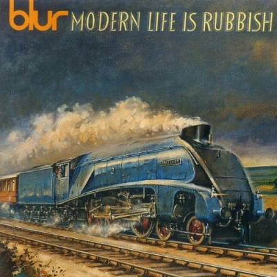 Image of Blur Modern Life Is Rubbish 180gm 2012 UK 2 LP vinyl set FOODLPX9