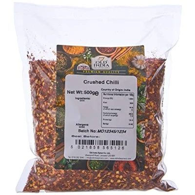 Image of Old India Crushed Chilli 500 g
