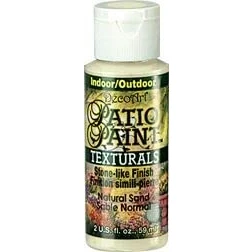 Image of DecoArt Outdoor Acylic Paint, Acrylic, Natural Sand Textural, 59ML