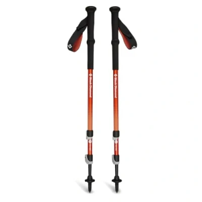 Image of Black Diamond Trail Back Trekking Poles, Burnt Sienna