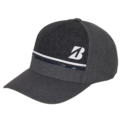 Image of Bridgestone Mens Tour B Conquer Cap Grey/Navy One Size