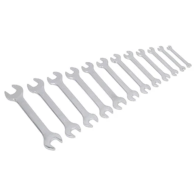 Image of Siegen Double Open End Spanner Set 12pc Metric