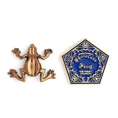 Image of Harry Potter Chocolate Frog Pin Badge HPPB157