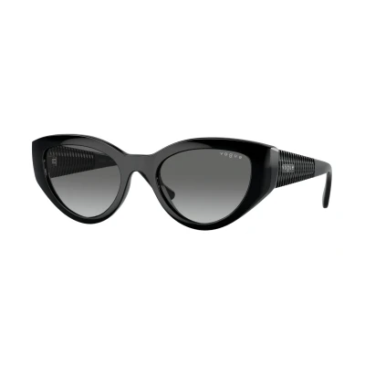 Image of Vogue Eyewear Sunglasses, Women&#039;s, Size: 52, Black/grey
