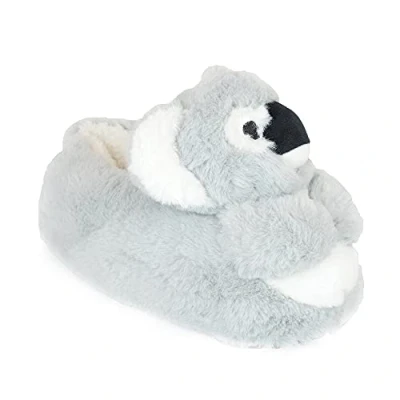 Image of Undercover Kids Koala Slippers FT1974 Grey 11 12