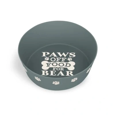 Image of Personalised Dog Bowl (Bear)
