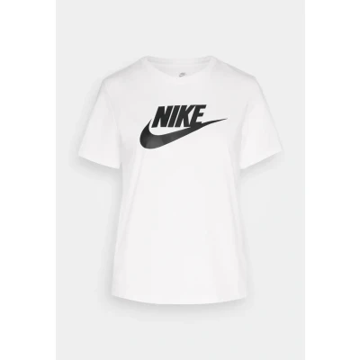 Image of Nike Sportswear TEE Print Tshirt, Women&#039;s, Size: Large, White