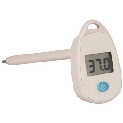 Image of Kerbl 2138 Fever Thermometer Large Animals Digital Fast Waterproof Probe 14 cm