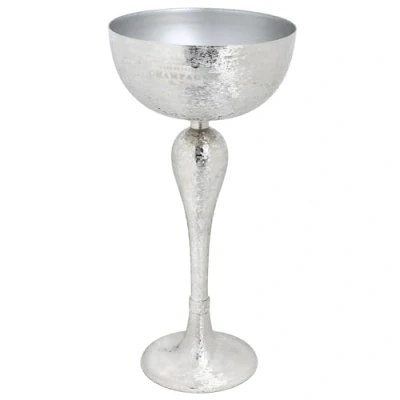 Image of bar@drinkstuff Champagne Coupe Etched Bucket on Stand 61.5 x 30cm