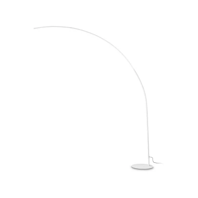 Image of Comet Integrated LED Arc Floor Lamp White 2850Lm 3000K
