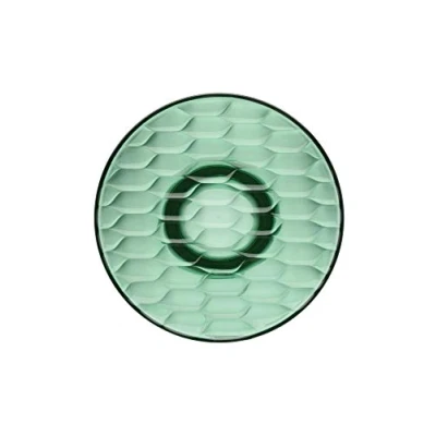 Image of Kartell Jellies Coat Hook in Button Shape Plastic, Green, 13 x 6 cm