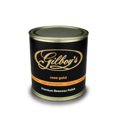 Image of Gilboys &#039;Rose Gold&#039; Premium Beeswax Polish (1L). Specially formulated for use on Teak Mid Century Furniture