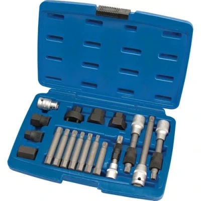 Image of Draper 31921 Expert Alternator Pulley Tool Kit, 18 Pieces