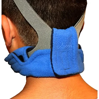 Image of CPAP neck Pad for headgear straps, comfort pad, covers.