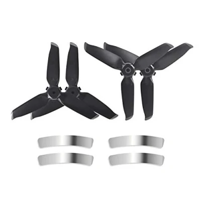 Image of Fututech Propeller for DJI FPV Replacement Part Drone Accessory, Silent Flight (Silver Two Pairs)
