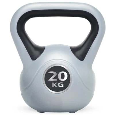 Image of Urban Fitness Vinyl Kettlebell, Black, 20.0 kg