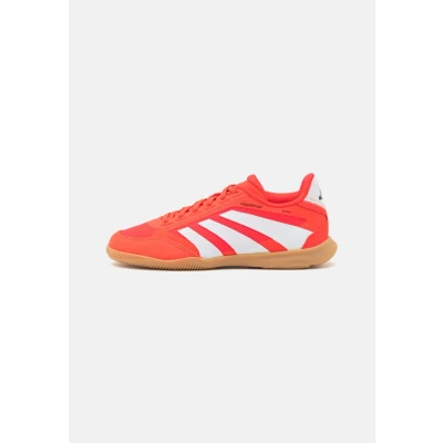 Image of adidas Performance Predator League IN Unisex Indoor football boots for kids, Size: 4.5, Lucid red/footwear white/core black