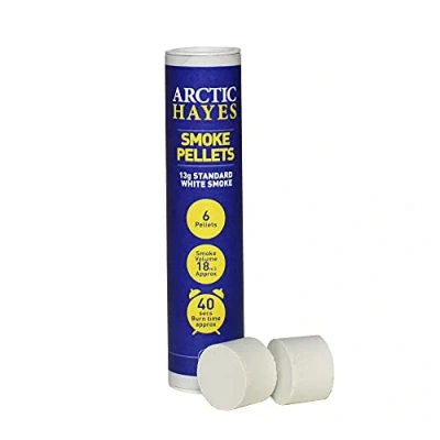 Image of Arctic Hayes PH001 13g White Smoke Pellet (Tube of 6)