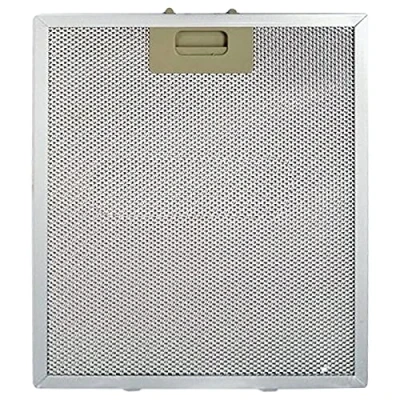 Image of SPARES2GO Metal Grease Filter compatible with Baumatic Cooker Hood (320mm x 270mm)