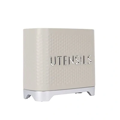 Image of Lovello Textured Latte Cream Utensil Holder
