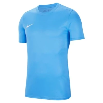 Image of Nike Unisex Kids Park Vii Jersey Short Sleeve T Shirt, Blue, XS UK