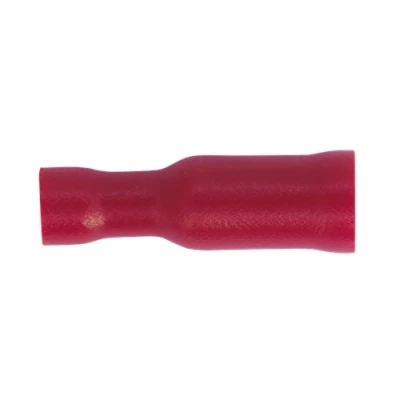 Image of Sealey Female Socket Terminal Ø4mm Red Pack of 100