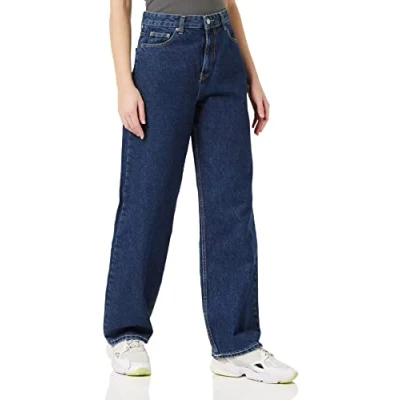 Image of Dr Denim Women&#039;s Donna Jeans, Pebble Dark Retro, 31/34