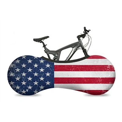 Image of Velo Sock Bicycle Indoor Cover for Storage and Transportation, Stretchy Dirt Proof Fabric, Bike Travel Protection United States