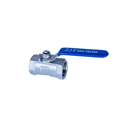 Image of JIVTO Stainless Steel Ball Valve 3/4 Inch BSP, Female to Female,1 PC Type Standard Port for Water.