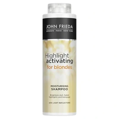 Image of John Frieda Sheer Blonde Highlight Activating Moisturising Shampoo for Hair 500 ml