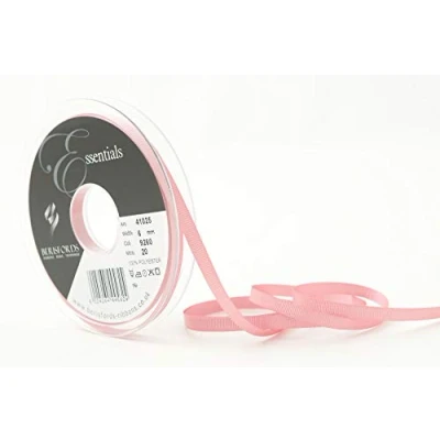 Image of Berisfords Grosgrain, Polyester, Dusky Pink, 6mm