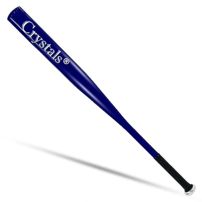 Image of Crystals 32 Inch Aluminium Baseball Bat Heavy Duty Metal for Adults &amp; Teens Outdoor Sports Equipment (Blue)